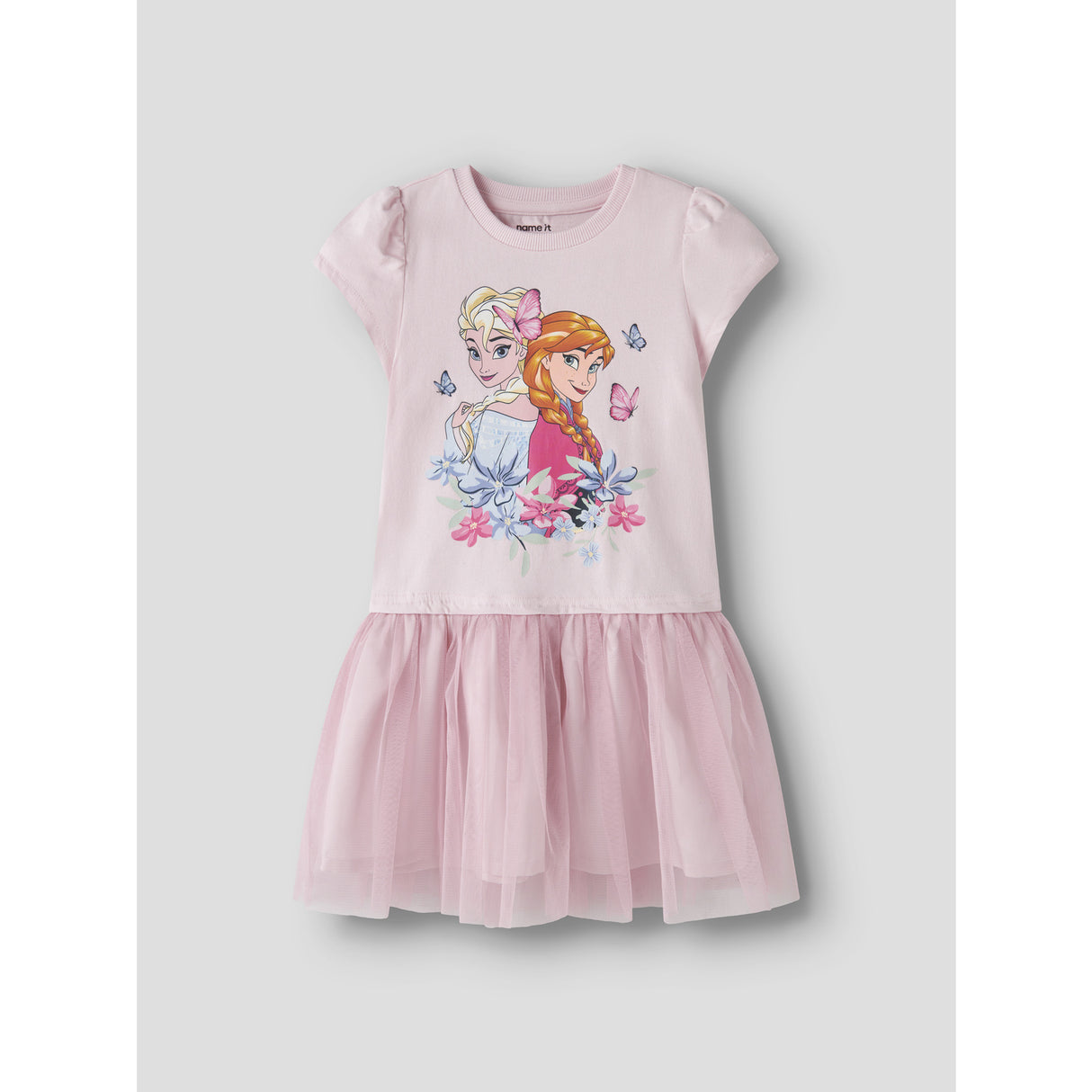 Name It Cradle Pink Nmfmemma Frozen Ss Tyl Kjole Wdi