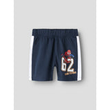 Name It Navy Blazer Nmmanri Spider Nreg Long Poly Shorts Mar