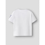 Name It Bright White Nmmajit Spider Nreg Ss Top Box Mar