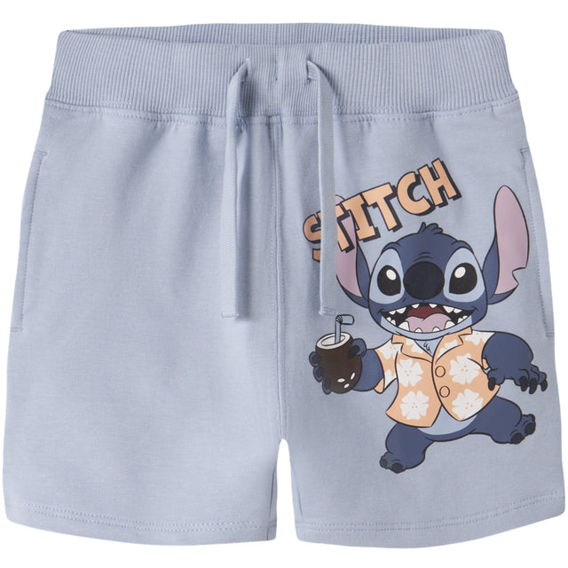 Name It Blue Fog Nmmal Stitch Nreg Long Sw Shorts Unb Wdi