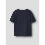 Name It Navy Blazer Nmmantonio Stitch Ss Nreg Top Wdi