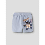 Name It Blue Fog Nmmal Stitch Nreg Long Sw Shorts Unb Wdi