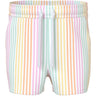Name It Bright White Cool Stripe Nmfvigga Shorts F1 Noos