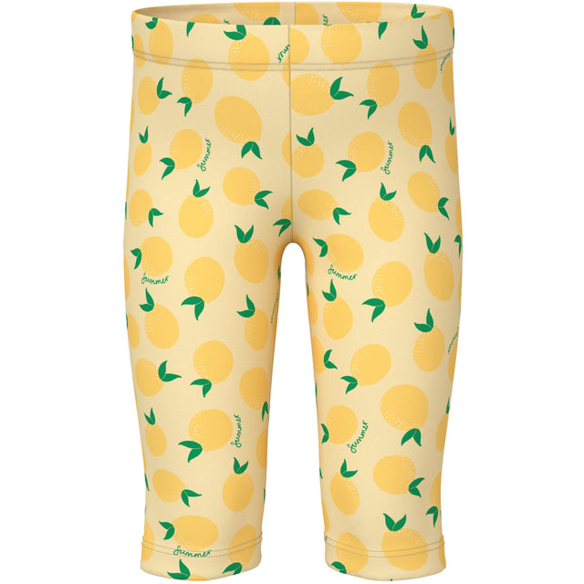 Name It Double Cream Lemons Nmfvivian Aop Capri Leggings
