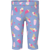 Name It Serenity Ice Cream Nmfvivian Aop Capri Leggings