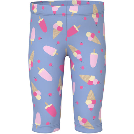 Name It Serenity Ice Cream Nmfvivian Aop Capri Leggings