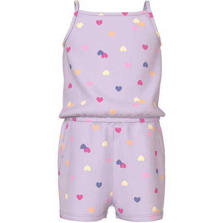 Name It Lavender Fog Colorful Hearts Nmfvigga Strop Dragt