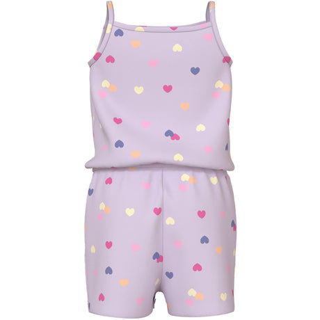 Name It Lavender Fog Colorful Hearts Nmfvigga Strop Dragt