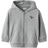 Name It Grey Melange Nmmvalon Ls Nreg Swe Card Wh Unb