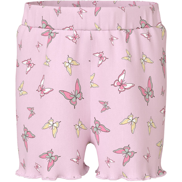 Name It Cradle Pink Butterflies Nmfvemma Aop Shorts