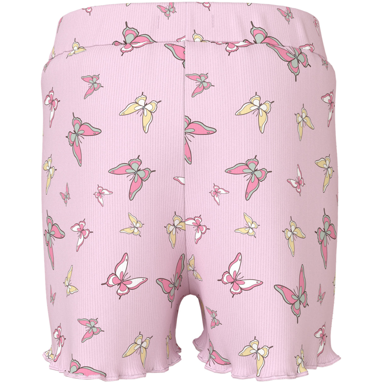 Name It Cradle Pink Butterflies Nmfvemma Aop Shorts