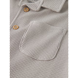 Name It Chateau Gray Nmmharve Ss Nreg Skjorte