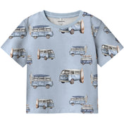 Name It Blue Fog Nmmjaxon Ss Nreg Top