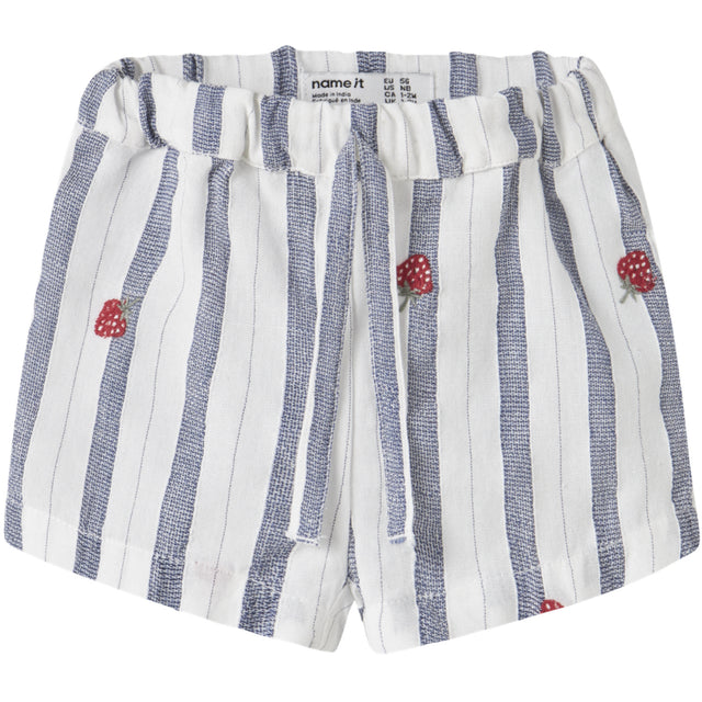 Name It Purple Impression Nbfjelena Shorts