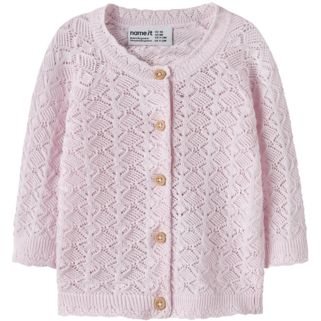 Name It Cradle Pink Nbfjenny Ls Strik Card