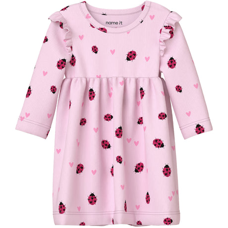 Name It Cradle Pink Nbfhaline Ls Kjole