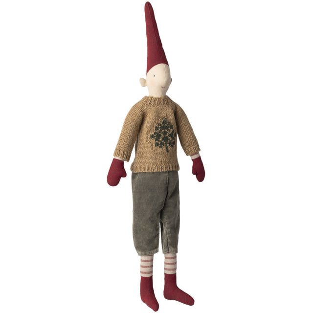 Maileg Pixy, Størrelse 3 - Dreng - Bukser Og Strikket Sweater