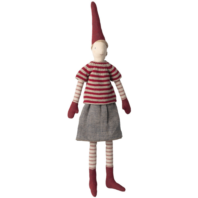 Maileg Pixy, Størrelse 3 - Pige - Nederdel Og Strikket Sweater