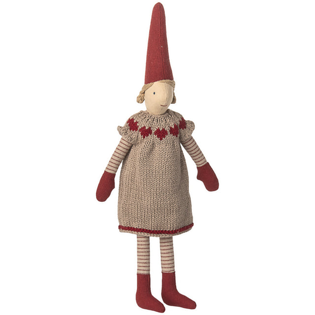 Maileg Pixy, Størrelse 2 - Pige - Strikket Kjole