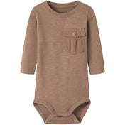 Name It Mocha Mousse Nbmhowel Ls Body