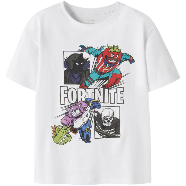 Name It Bright White Nkmambrose Fortnite Ss Nreg Top Bfu