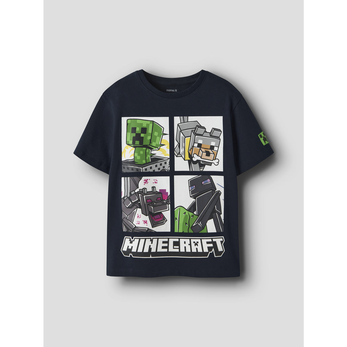 Name It Navy Blazer Nkmmykin Minecraft Ss Nreg Top Box Bfu