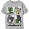 Name It Grey Melange Nkmmykin Minecraft Ss Nreg Top Box Bfu