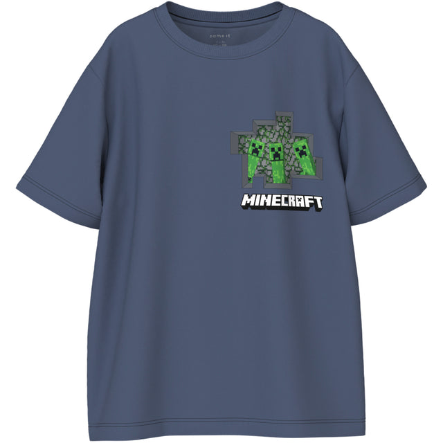 Name It Vintage Indigo Nkmasant Minecraft Ss Nreg Top Bfu