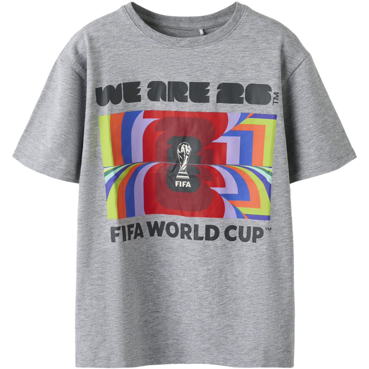 Name It Grey Melange Nkmmacs Fifa Ss Nreg Top Box Ous