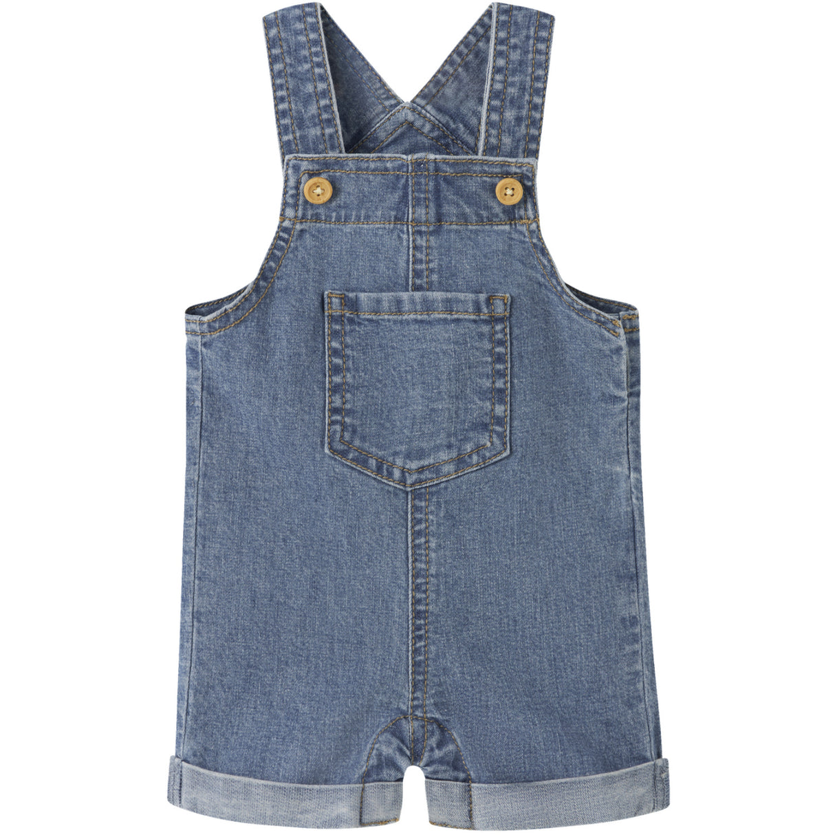 Name It Medium Blue Denim Nbmlou Dnm Shorts Overall 3400-Li H