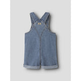 Name It Medium Blue Denim Nbmlou Dnm Shorts Overall 3400-Li H