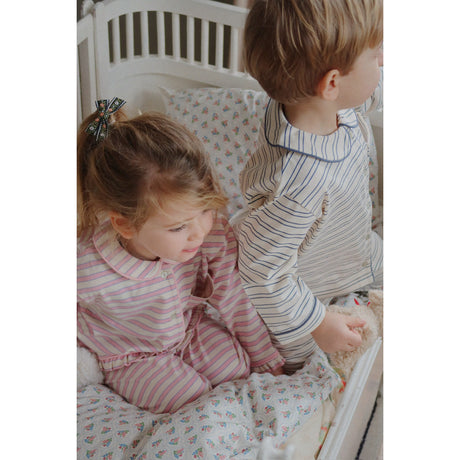 Konges Sløjd Indigo Butter Stripe Pio Sæt Gots