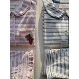 Konges Sløjd Indigo Butter Stripe Pio Sæt Gots