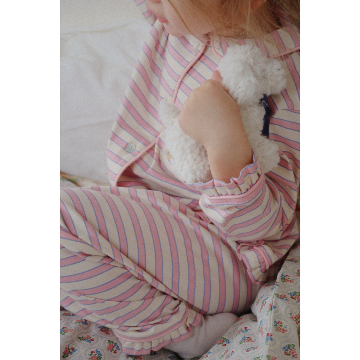 Konges Sløjd Lolly Stripe Pio Flæse Sæt Gots