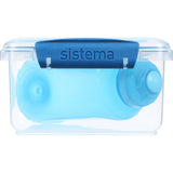 Sistema Ocean Blue 1.2L Lunch Plus Madkasse Med Itsy Flaske 380 Ml