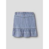 Name It Light Blue Denim Anglaise Nkfhallie Dnm Anglaise Nederdel 1026-Ov H