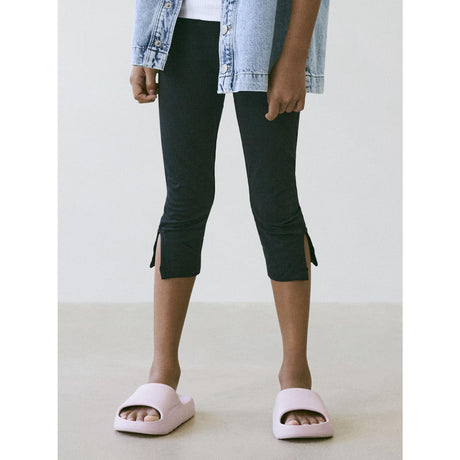 Name It Black Nkfjennela Capri Leggings
