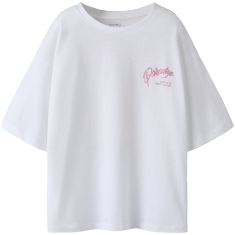 Name It Bright White Paradise Nkfhaima Ss Rlx Top Box