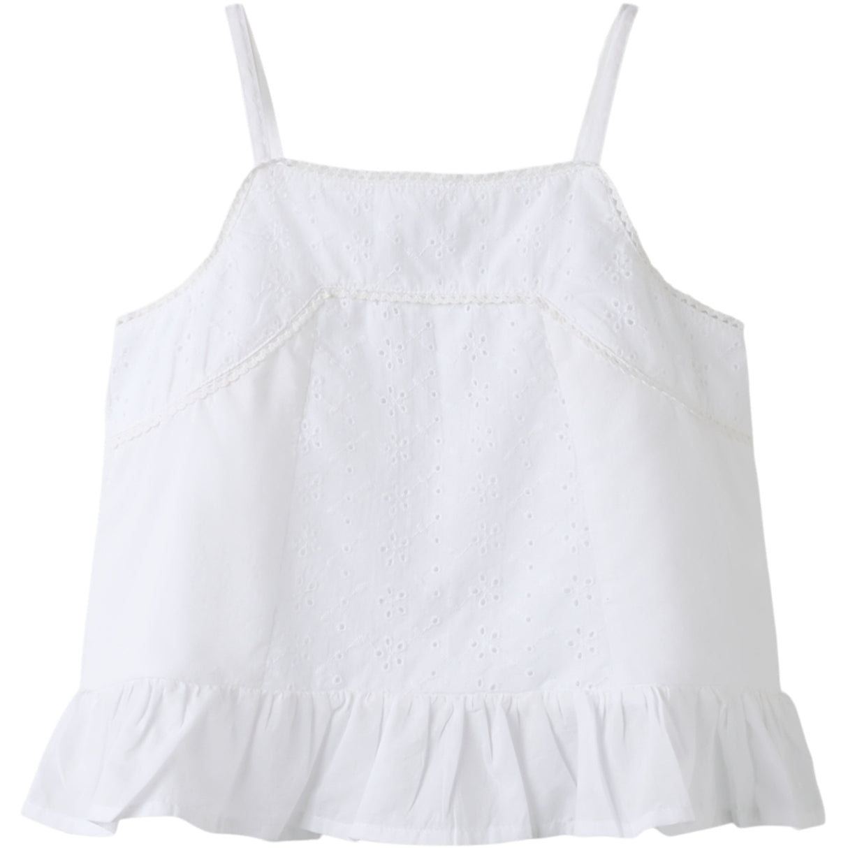 Name It Bright White Nkfhermala Strop Top