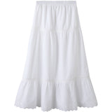 Name It Bright White Nkfhermala Long Nederdel