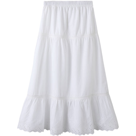 Name It Bright White Nkfhermala Long Nederdel