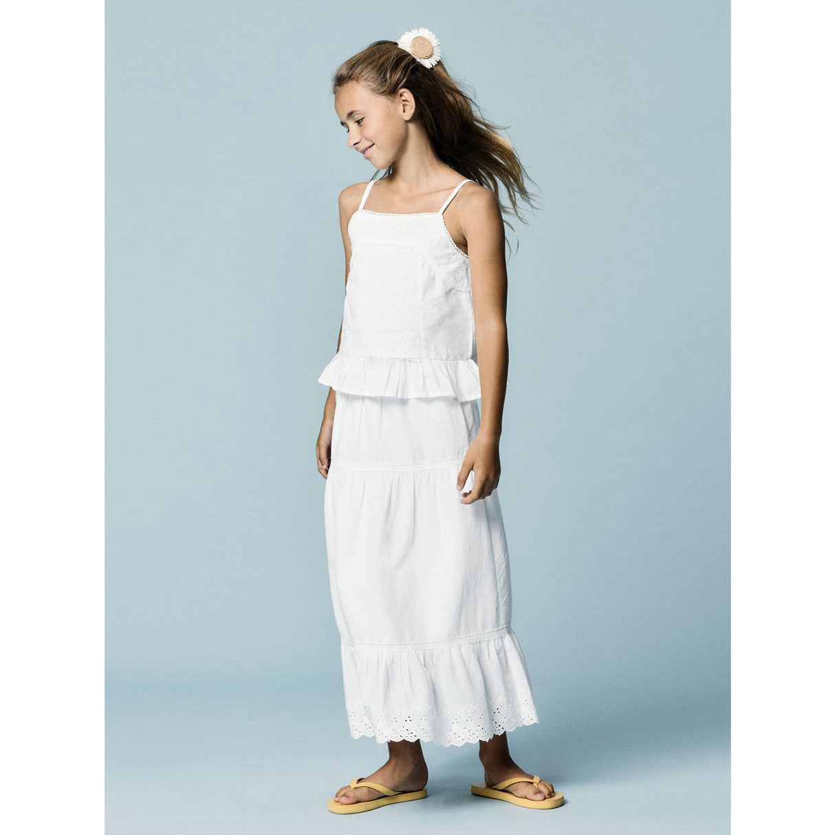 Name It Bright White Nkfhermala Strop Top