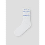 Name It Bright White Nkfjanil 2P Strømper
