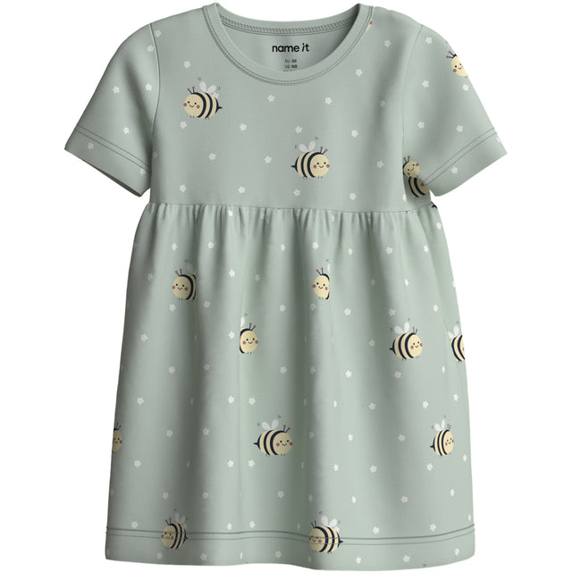 Name It Pale Aqua Bee Nbfvandora Ss Kjole Box