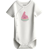 Name It Cloud Dancer Watermelon Nbfvubie Ss Slå-om Body