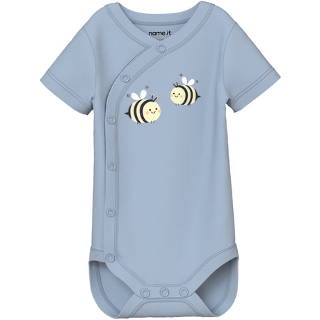 Name It Blue Fog Bee Nbmvacion Ss Slå-om Body