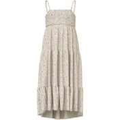 Name It Almond Milk Cute Flowers Nkfvinaya Strop Maxi Kjole