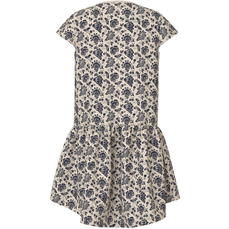 Name It Summer Sand Paisley Flowers Nkfvigga Capsl Kjole