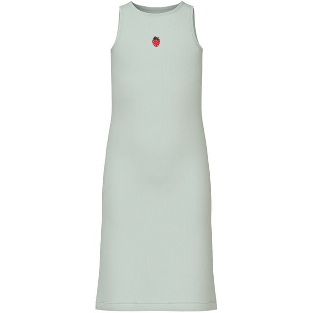 Name It Pale Aqua Strawberry Nkfvivemma Tank Slim Kjole