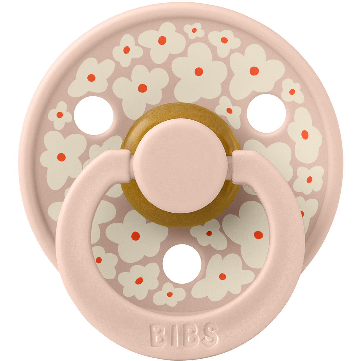 Bibs Blush Sut & Clip Gift Sæt Jasmine Field Latex